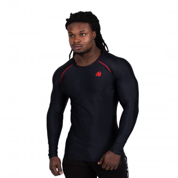 Рашгард Hayden Compression Longsleeve Black/Red