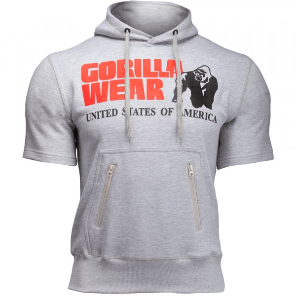 Свитшот Boston Short Sleeve Hoodie Gray