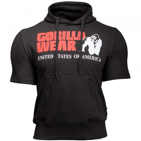 Свитшот Boston Short Sleeve Hoodie Black