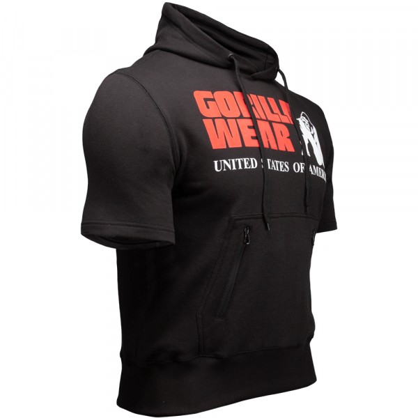 Свитшот Boston Short Sleeve Hoodie Black