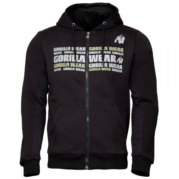Кофта Bowie Mesh Zipped Hoodie Black