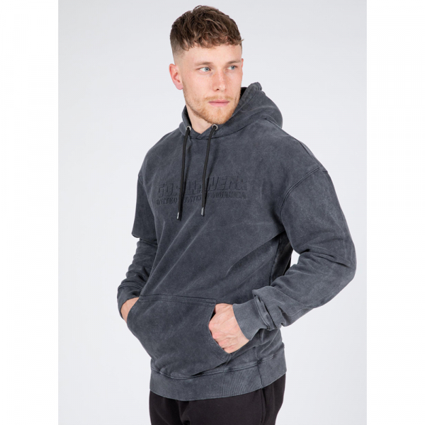 Свитшот Crowley Oversized Hoodie Washed Gray