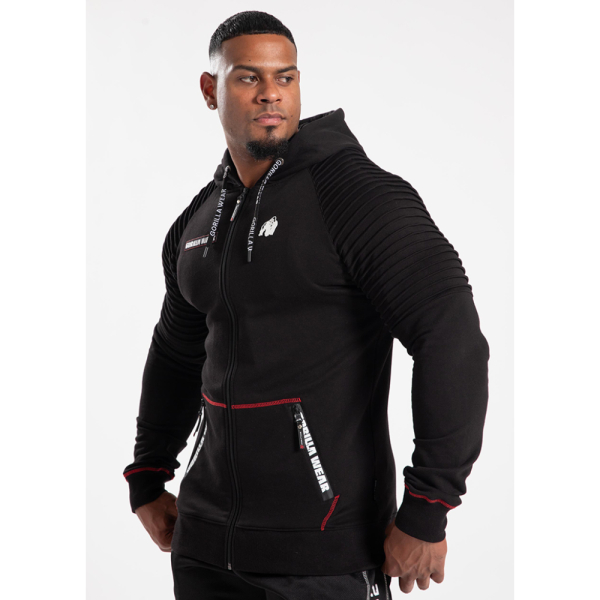 Кофта Georgia Zipped Hoodie Black