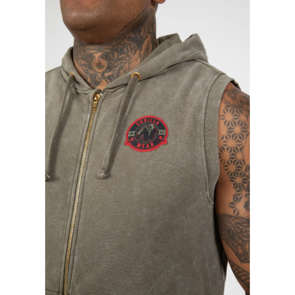 Безрукавка Silverdale Sleeveless Hoodie Army Green2