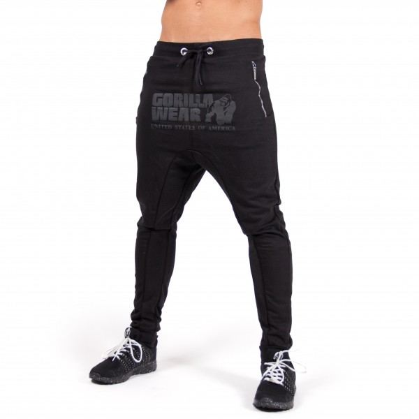 Брюки Alabama Drop Crotch Joggers Black
