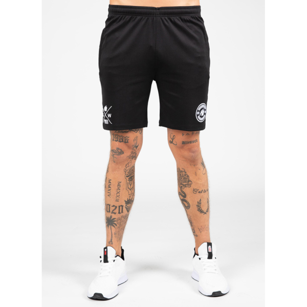 Vernon Track Shorts - Black