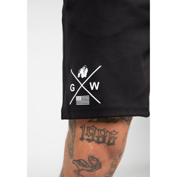Vernon Track Shorts - Black