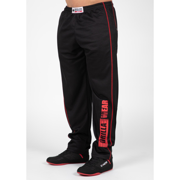 Брюки Wallace Mesh Pants Black/Red