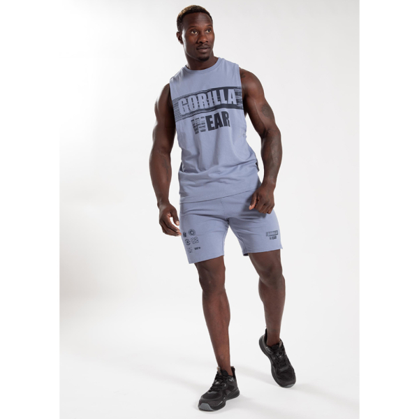 Lopez Shorts Stonewash Blue