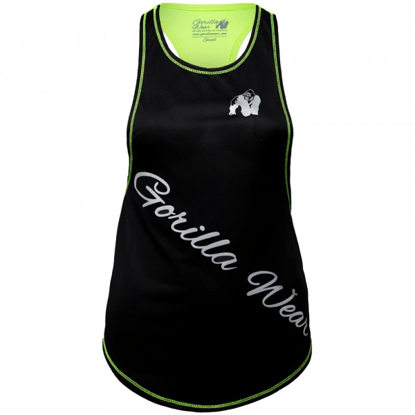 Майка Florida Stringer Tank Top Black/Neon Lime