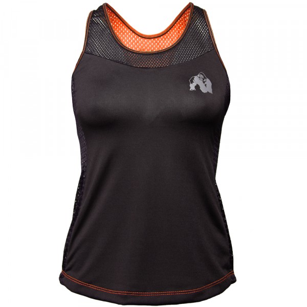 Майка Marianna Tank Top Black/Neon Orange