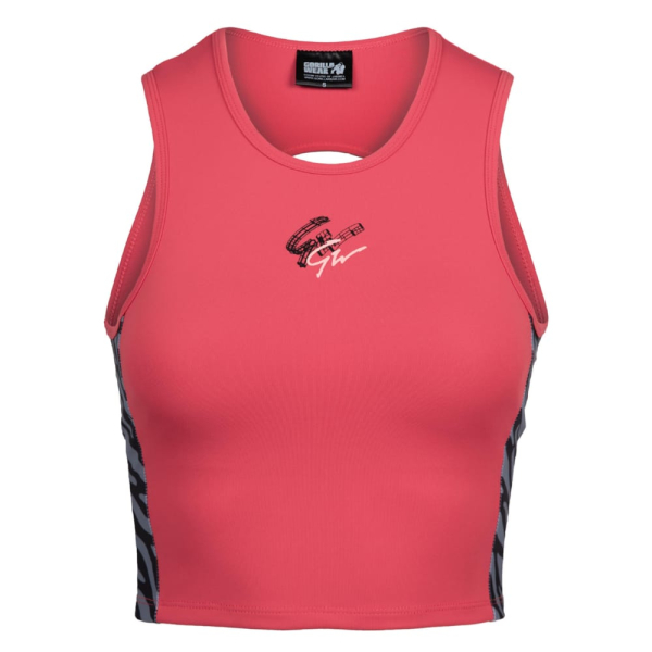 Топ Zion Crop Top Red1
