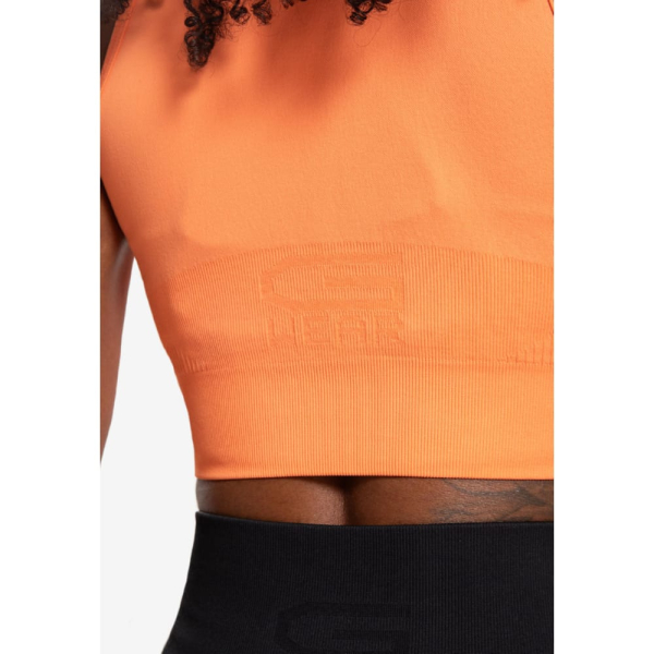 Топ Olivia Seamless Crop Top Peach2