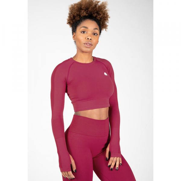 Лонгслив Hilton Seamless Long Sleeve Fuchsia