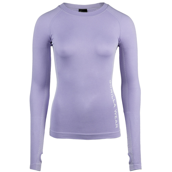 Selah Seamless Long Sleeve Lilac