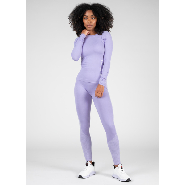 Selah Seamless Long Sleeve Lilac