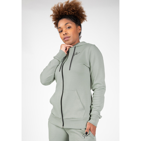 Кофта Pixley Zipped Hoodie Light Green