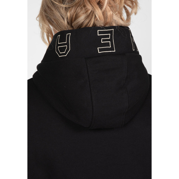 Tracey Cropped Hoodie Black