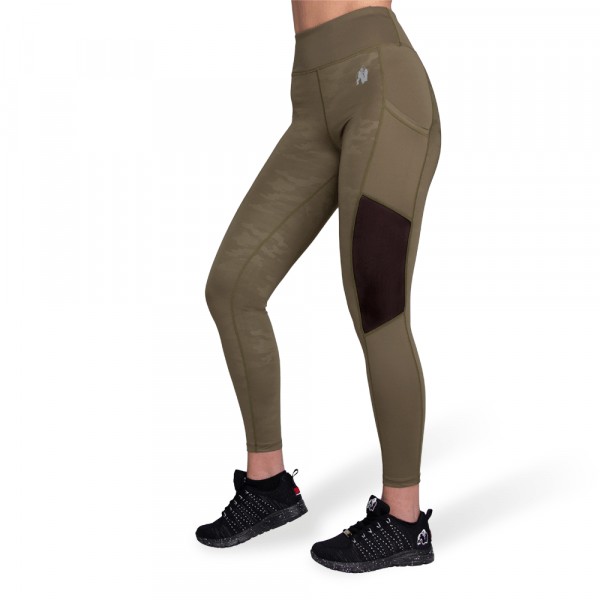 Леггинсы Savannah Mesh Tights Army Green Camo