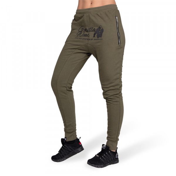 Брюки Celina Drop Crotch Joggers Army Green