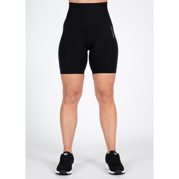 Quincy Seamless Cycling Shorts Black 