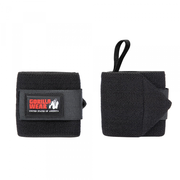 Кистевые бинты Wrist Wraps BASIC Black/Red