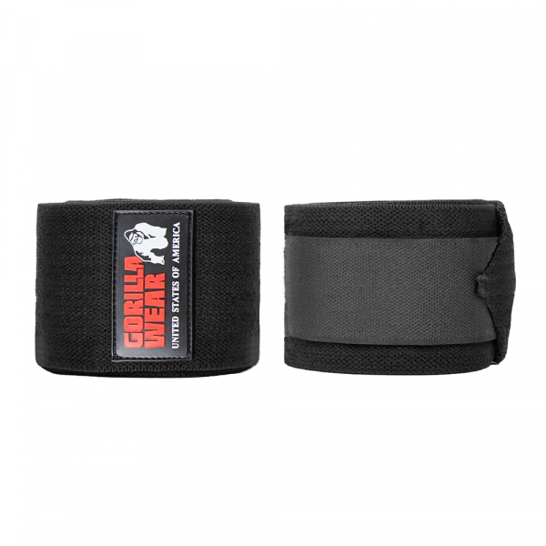 Коленные бинты Knee Wraps 2,5 м. Black