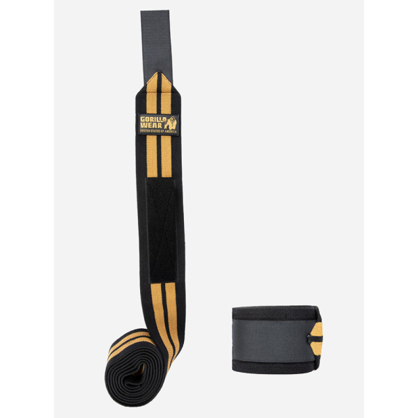 Knee Wraps Black/Gold 2 м.