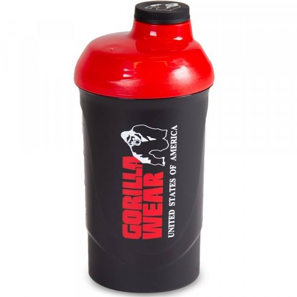 Шейкер Shaker Gorilla Wear 600ML Black/Red