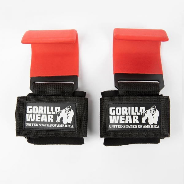 Крюки Weight Lifting Hooks Black/Red