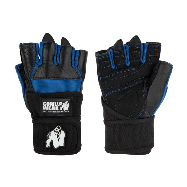 Перчатки Dallas Wrist Wrap Gloves Black/Blue
