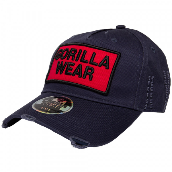 Бейсболка Harrison Cap Navy Blue/Red Black