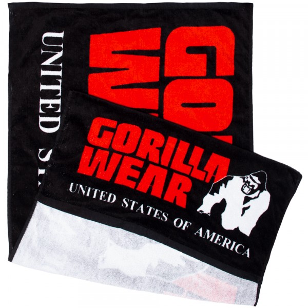 Полотенце Functional Gym Towel Black/Red