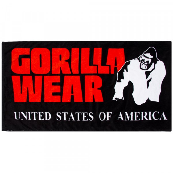 Полотенце Functional Gym Towel Black/Red