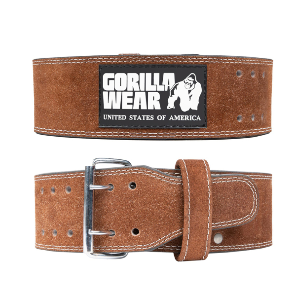 Пояс Gorilla Wear 4 Inch Leather Lifting Belt Black/Brown