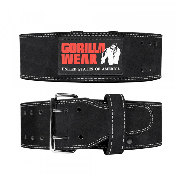Пояс Gorilla Wear 4 Inch Leather Lifting Belt Black