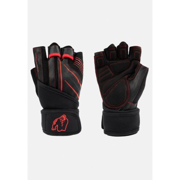 Перчатки Dallas Wrist Wraps Gloves 2.0 Black/Red