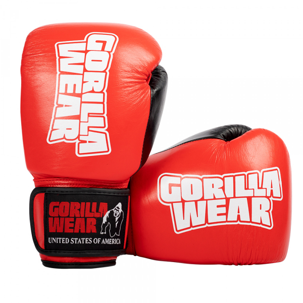 Перчатки Ashton Pro Boxing Gloves Red/Black
