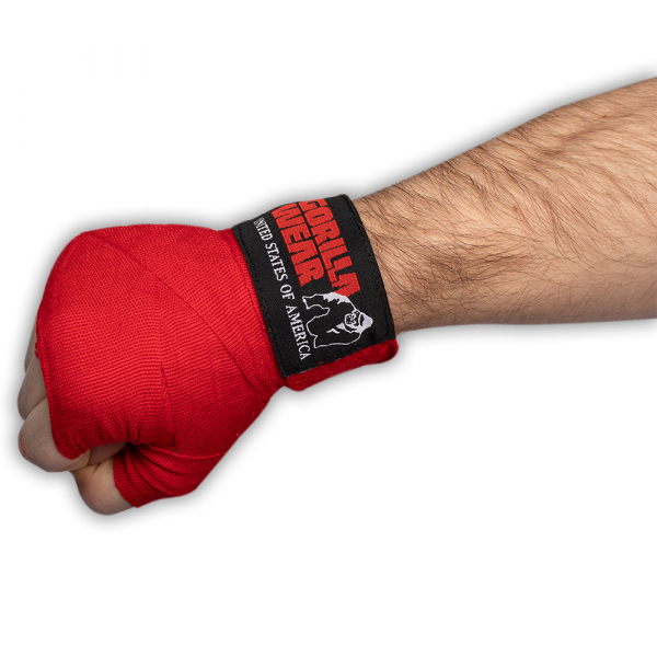 Бинты боксерские Boxing Hand Wraps 2,5 м.  Red
