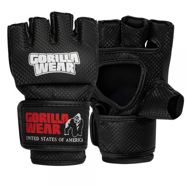 Перчатки Manton MMA Gloves (With Thumb) Black/White