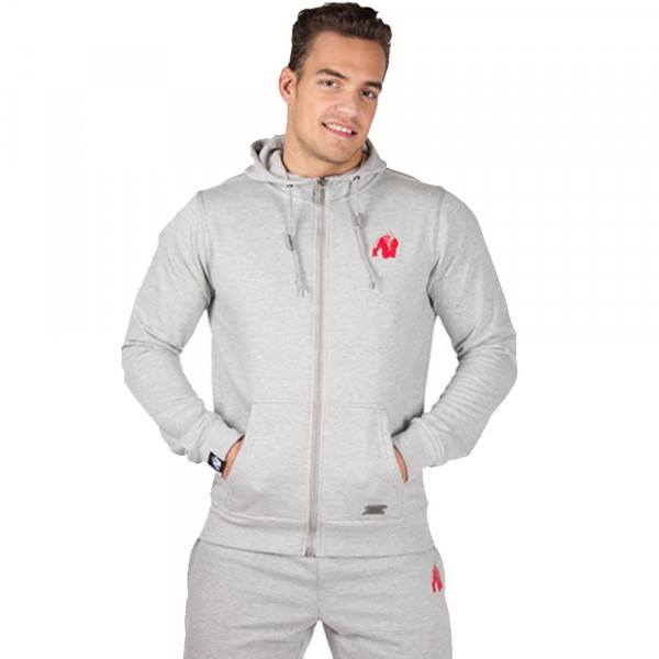 Кофта Classic Zipped Hoodie Gray