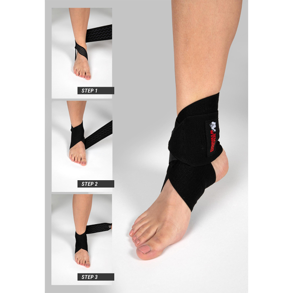Бинты для лодыжек Ankle Wraps Black