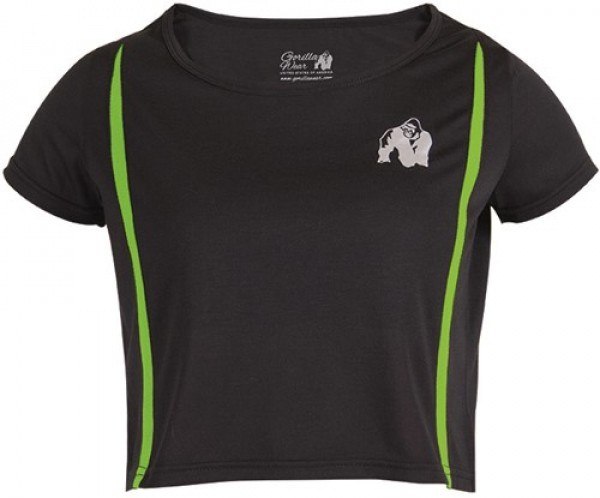 Топ Columbia Crop Top Black/Lime Neon