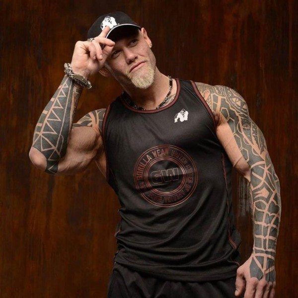 Майка Kenwood Tank Top Black/Red